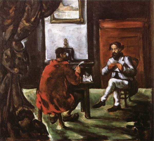 Paul Cezanne Paul Alexis Reading to Zola oil painting image